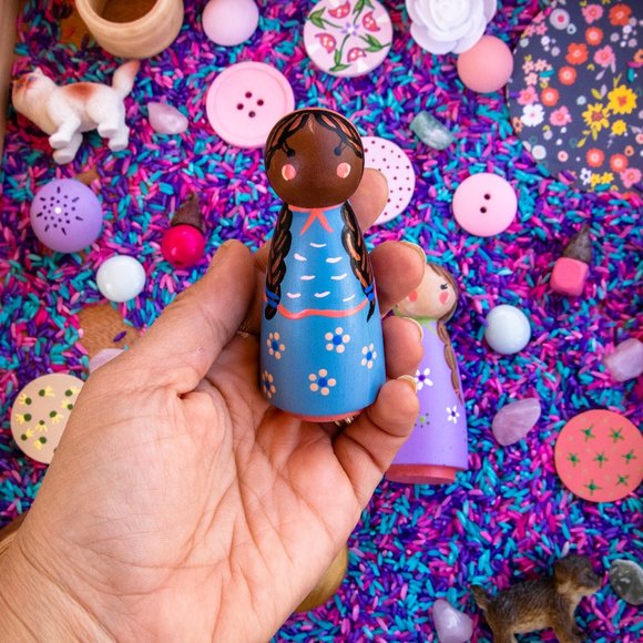 Sensory Bin | Wood Toys | Montessori - Picture 4 of 11